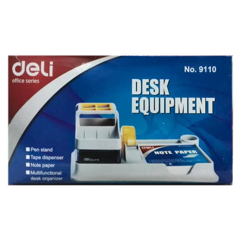 ست رومیزی اداری دلی مدل 7 تکه پلاستیکی کد Deli 9110 — تصویر ۵