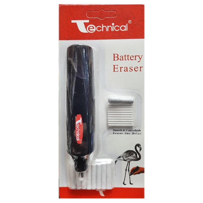 پاک کن برقی تکنیکال مدل Technical 8066 به همراه پاک کن یدک — تصویر ۵