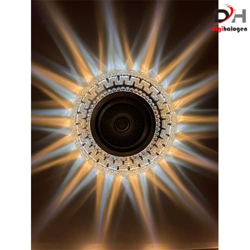 هالوژن طرح کریستالی اس اچ لایتینگ کد 7699 — تصویر ۲