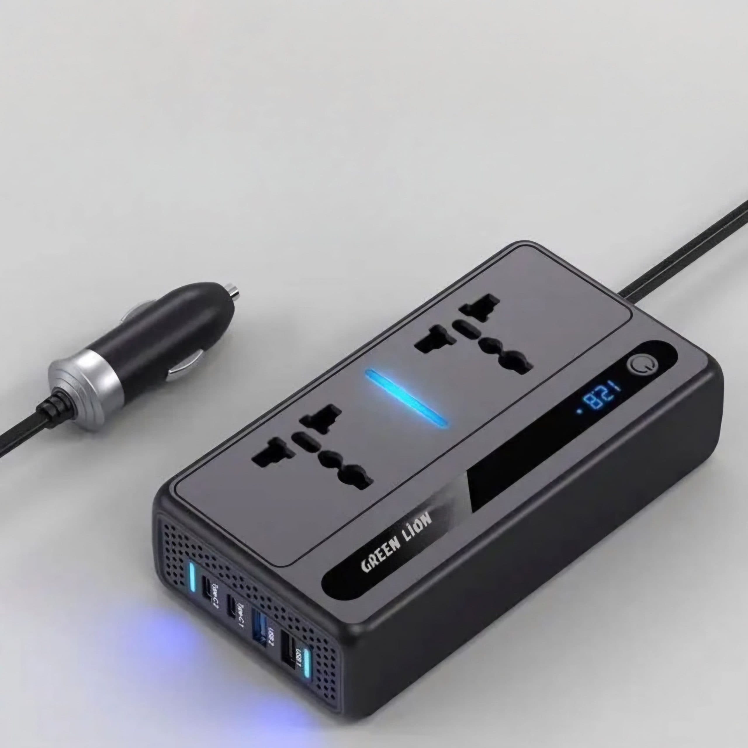 مبدل برق اینورتر 200 وات گرین لاین مدل GC-250 — تصویر ۶