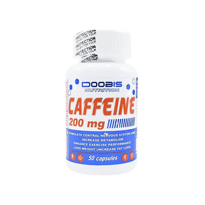 کپسول کافئین 200 میلی گرم دوبیس 50 عددی