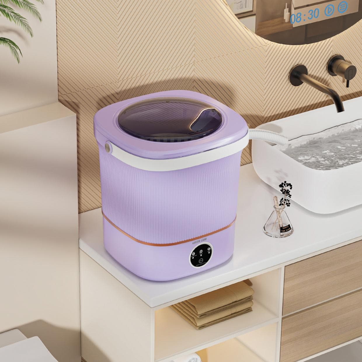 ماشین لباسشویی 12 لیتری قابل حمل گرین لاین Washing Machine — تصویر ۵