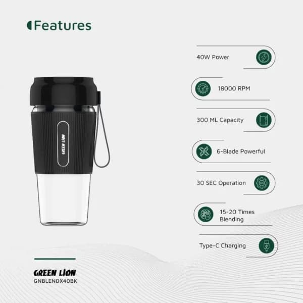 مخلوط کن و آبمیوه گیر گرین لاین مدل G-Blend X — تصویر ۴