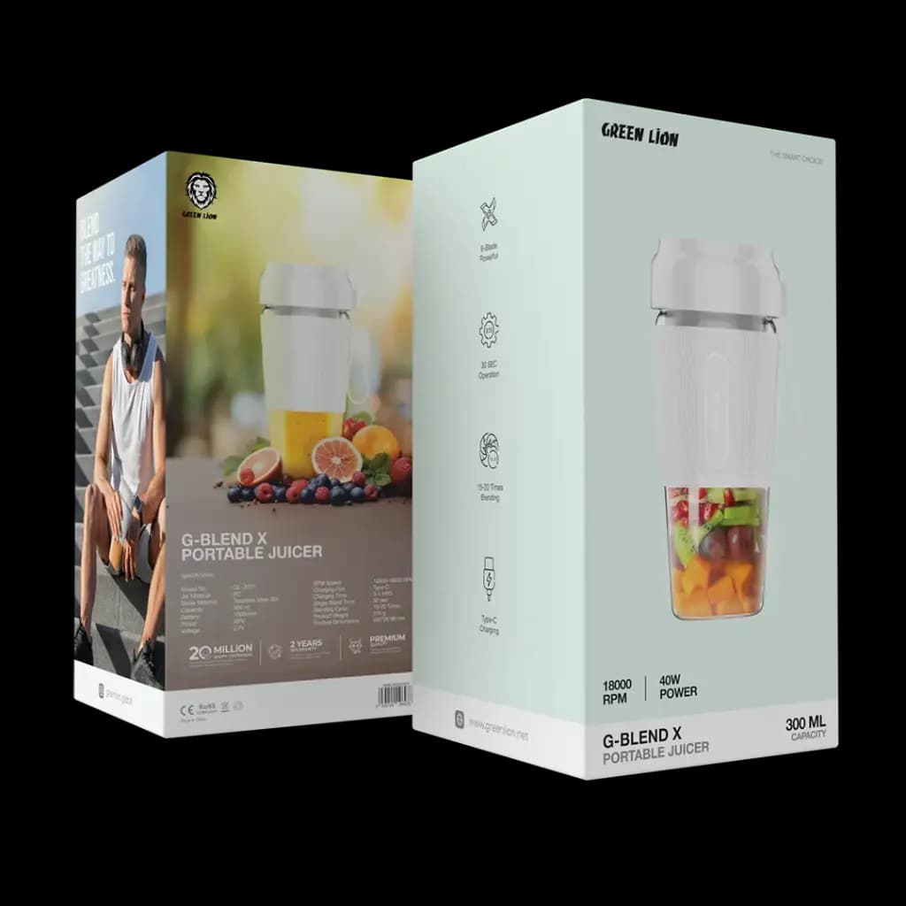 مخلوط کن و آبمیوه گیر گرین لاین مدل G-Blend X — تصویر ۹