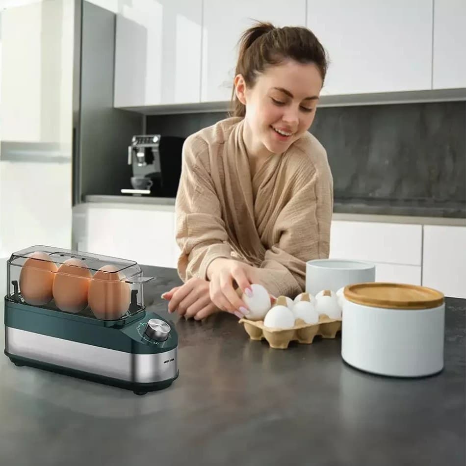 تخم مرغ پز گرین لاین مدل Trio Egg Cooker — تصویر ۱۰