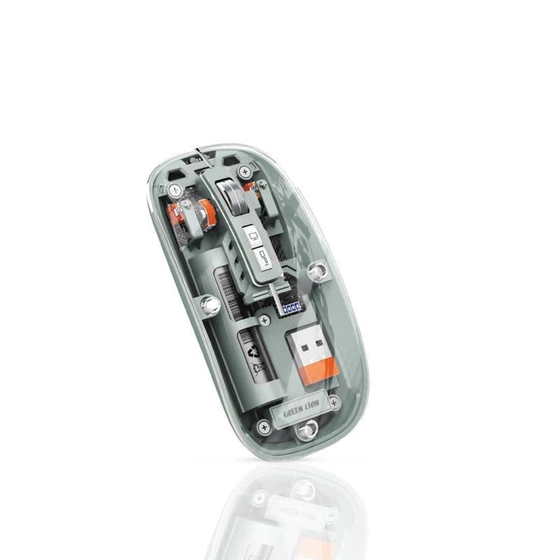 موس گرین لاین مدل Green Lion Transparent Mouse 2 — تصویر ۱۲