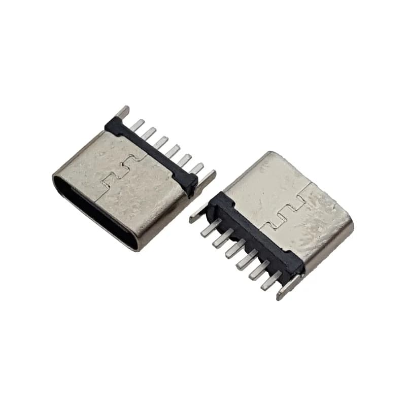 کانکتور مادگی USB TYPE-C ایستاده — تصویر ۴