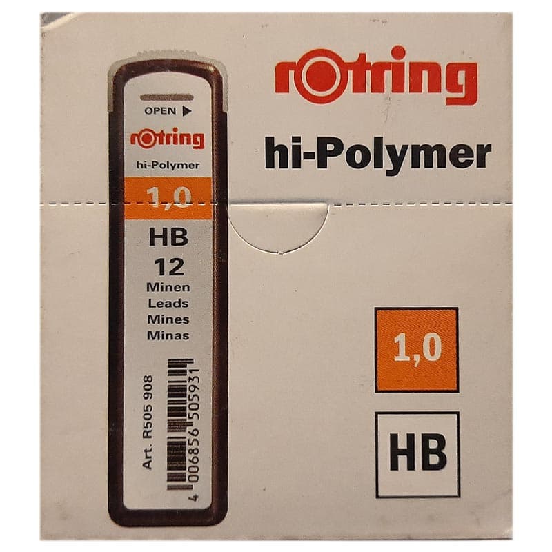 نوک اتود 1.0 روترینگ مدل Rotring Hi Polymer بسته 10 عددی — تصویر ۶