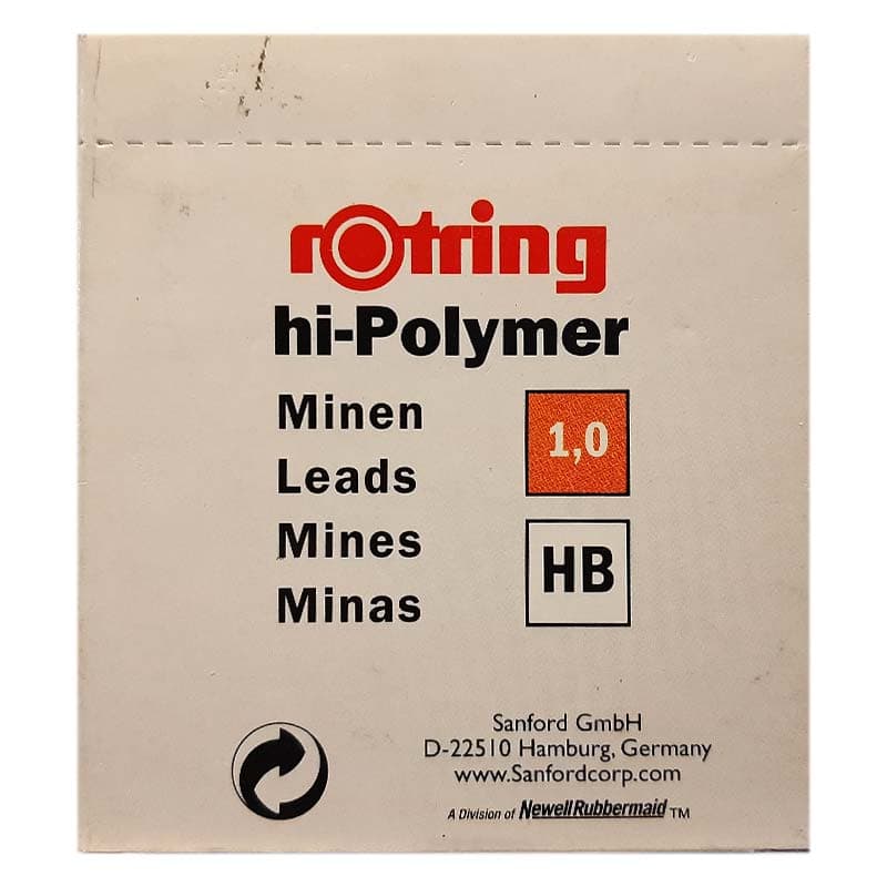 نوک اتود 1.0 روترینگ مدل Rotring Hi Polymer بسته 10 عددی — تصویر ۷