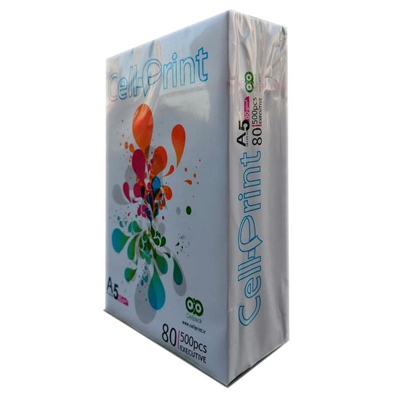 کاغذ A5 سل پرینت بسته 500 عددی مدل Cell Print Executive — تصویر ۳