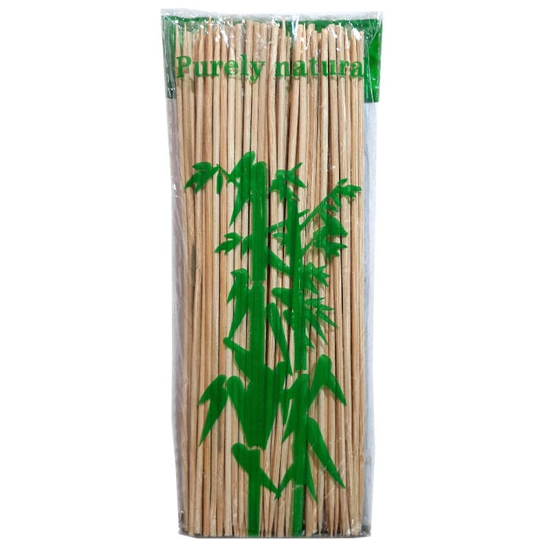 سیخ چوبی کوتاه طول 20 سانت بسته 70 عددی