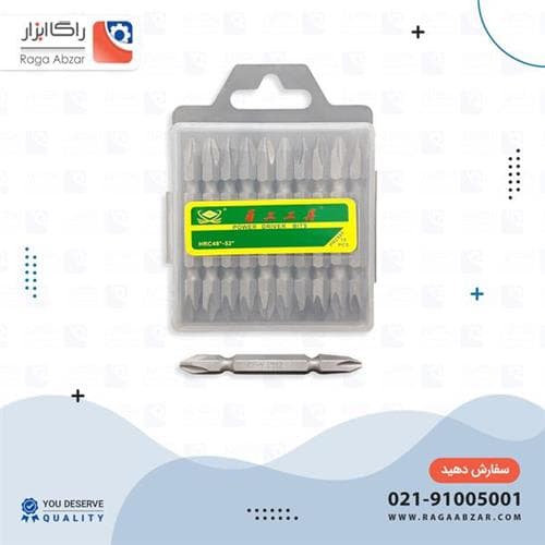 نوک پیچ گوشتی مگنتی دوسر 4سو 6.5 سانت تایوانی اصل