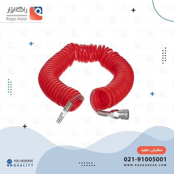 شیلنگ باد فنری 15 متری