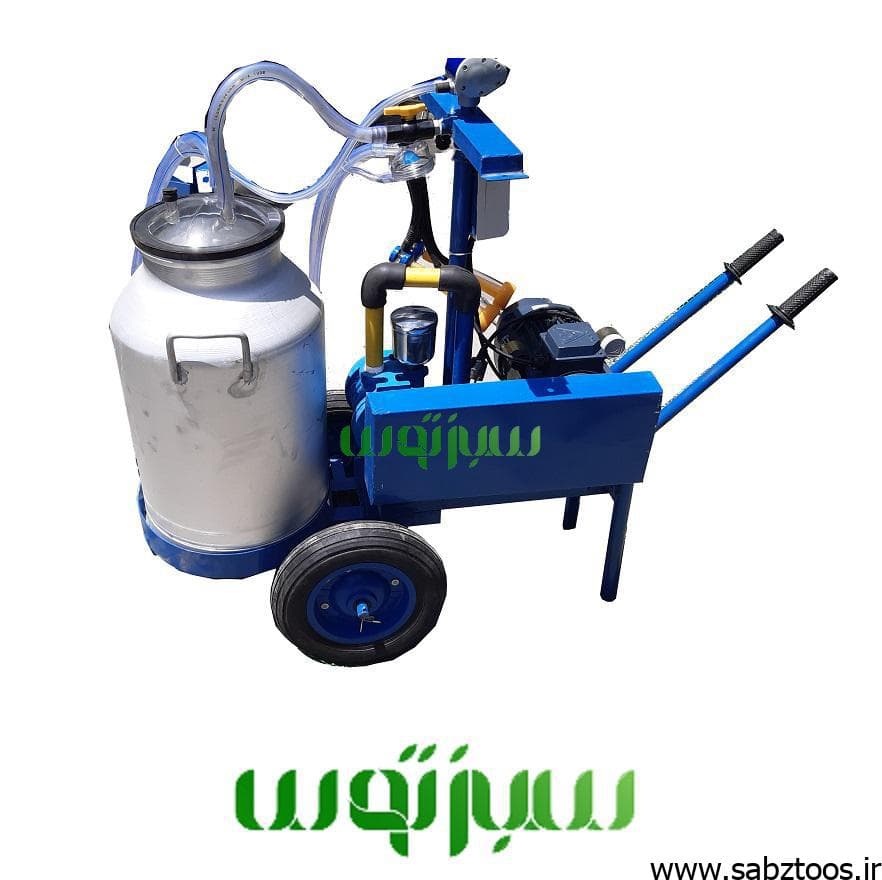 شیردوش گاو موتور موتوژن تسمه ای