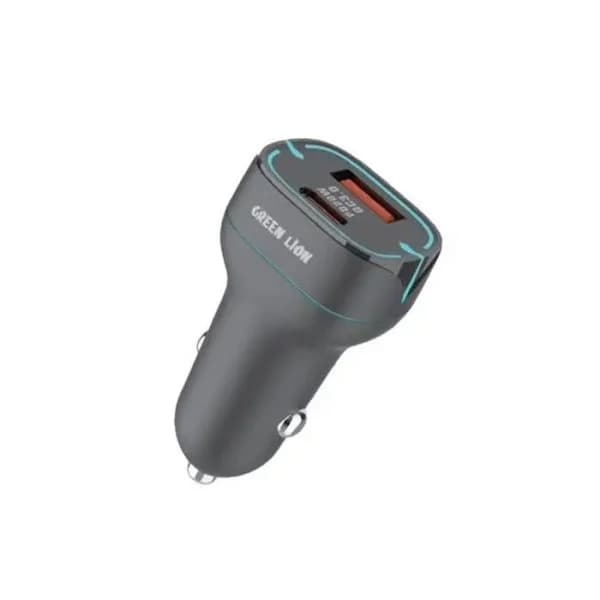 شارژر فندکی 20وات گرین لاین مدل Green Lion Dual Port — تصویر ۴