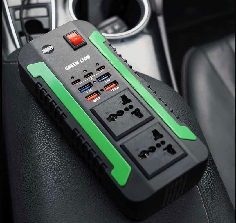 مبدل برق اینورتر گرین لاین مدل Green Lion Spark 300W — تصویر ۸