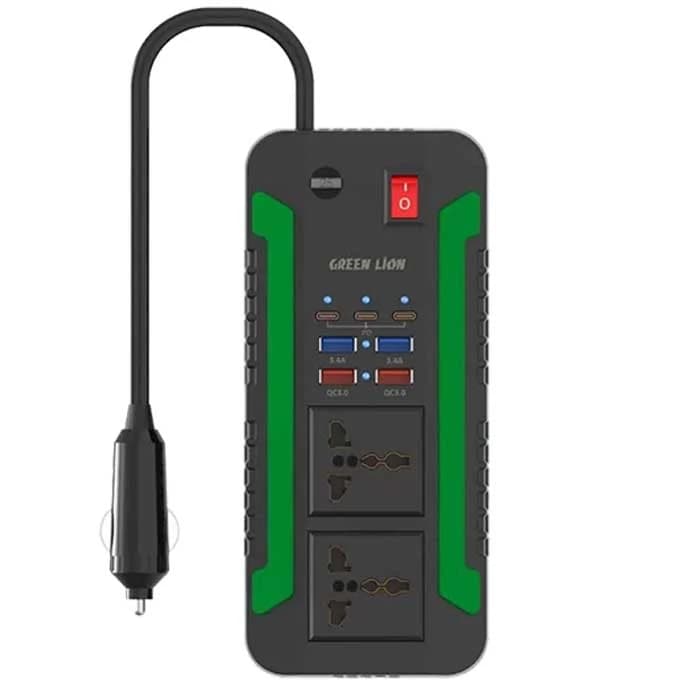 مبدل برق اینورتر گرین لاین مدل Green Lion Spark 300W