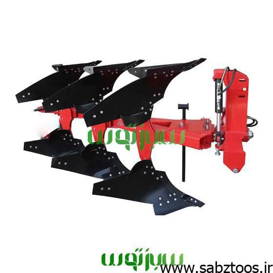 گاوآهن ۳ خیش دو طرفه بدون چرخ صادراتی
