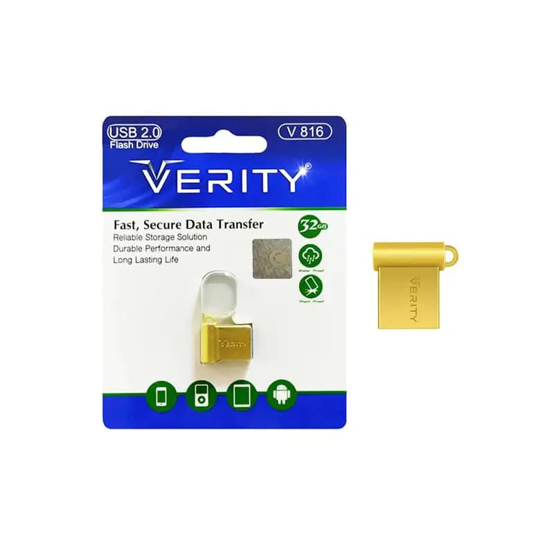 فلش وریتی verity مدل V816 ظرفیت 32 گیگابایت — تصویر ۴