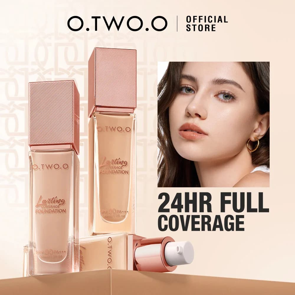 کرم پودر مات اوتوو O.two.O مدل All Day coverage مدل SPF 30 شماره 1 رنگ Warm Ivory — تصویر ۶