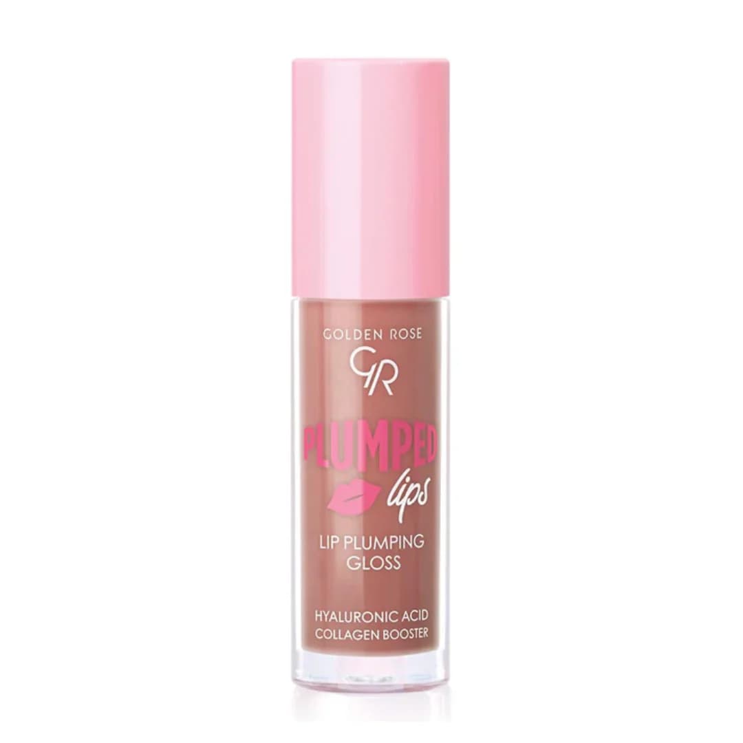 لیپ گلاس حجم دهنده گلدن رز Golden Rose شماره 204 — تصویر ۲