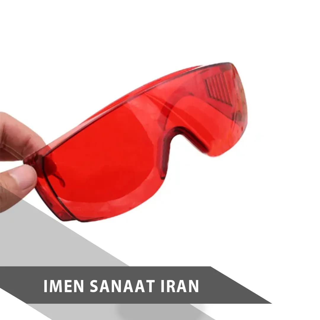 عینک ایمنی توتاص مدل AT116 کد 1289 — تصویر ۳