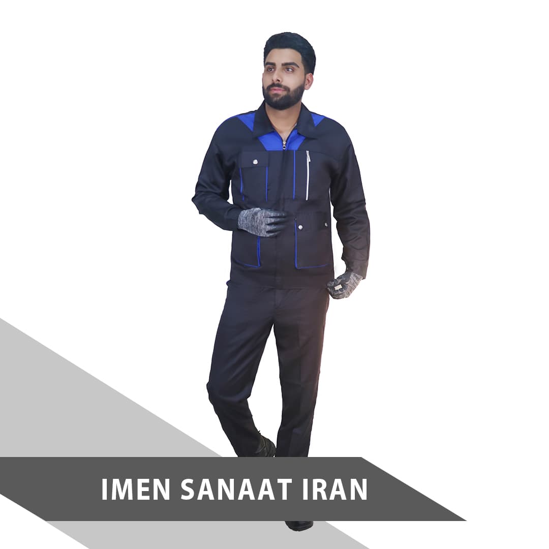 لباسکار مدل تیتان سرمه ای ابی کاربنی کد 2004