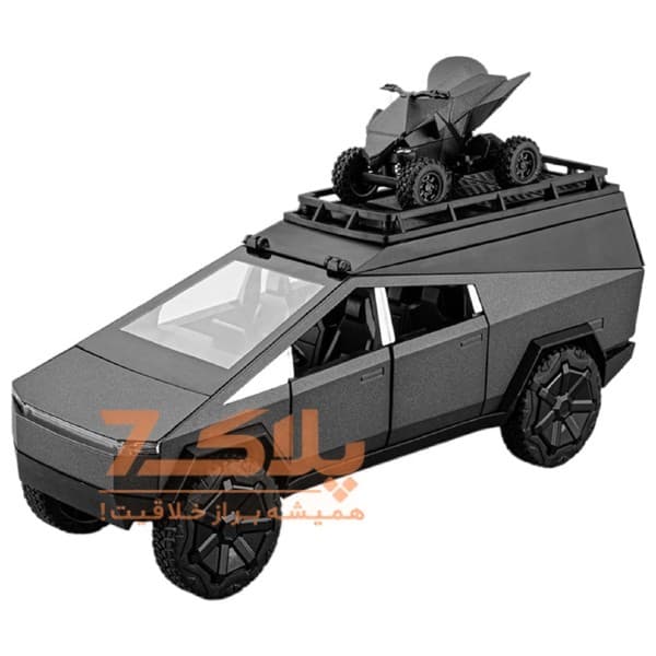 ماشین بازی مدل Tesla camping مجموعه 2 عددی