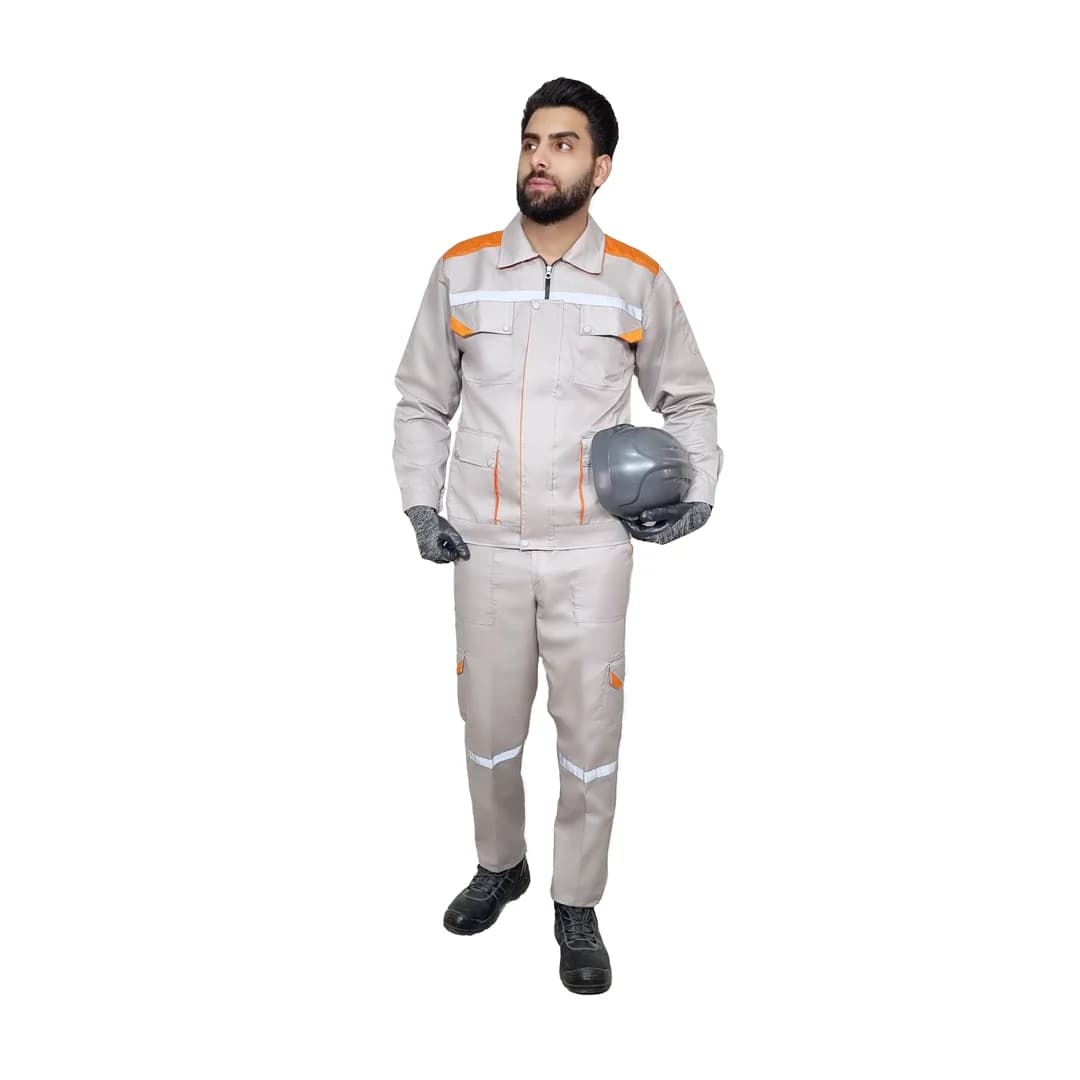 لباسکار سفارشی کرم نارنجی کد 1120