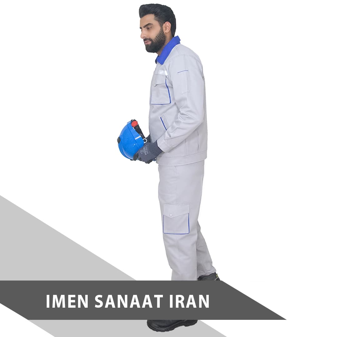 لباس کار سفارشی ایمن صنعت ایران کد 1001 — تصویر ۷