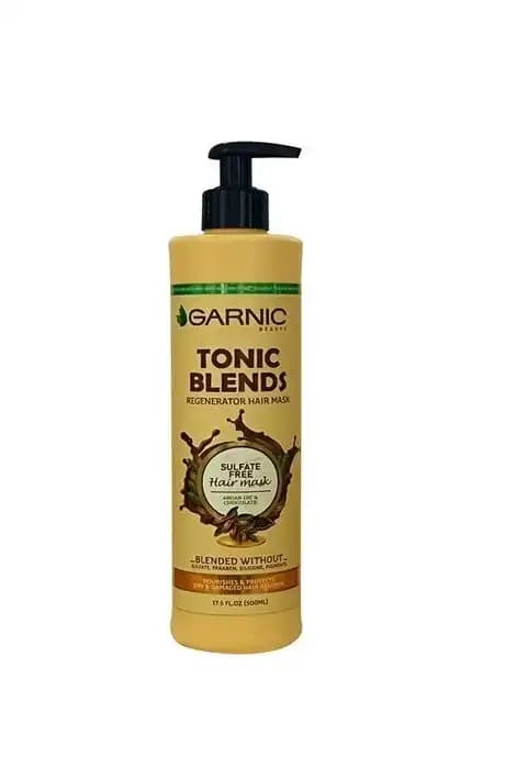 ماسک مو بدون سولفات گارنیک GARNIC مدل REGENERATOR مناسب موی فر و مجعد حجم 500 میل — تصویر ۲