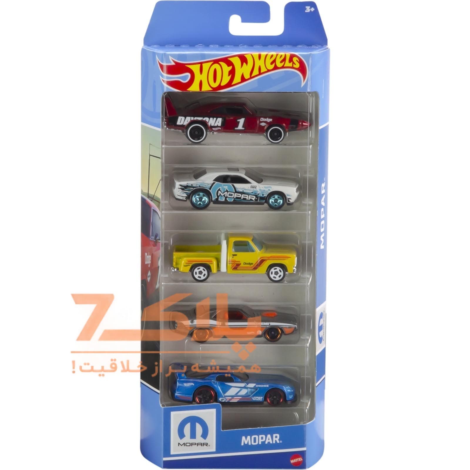 ماکت ماشین هات ویلز مدل HW Mopar مجموعه 5 عددی