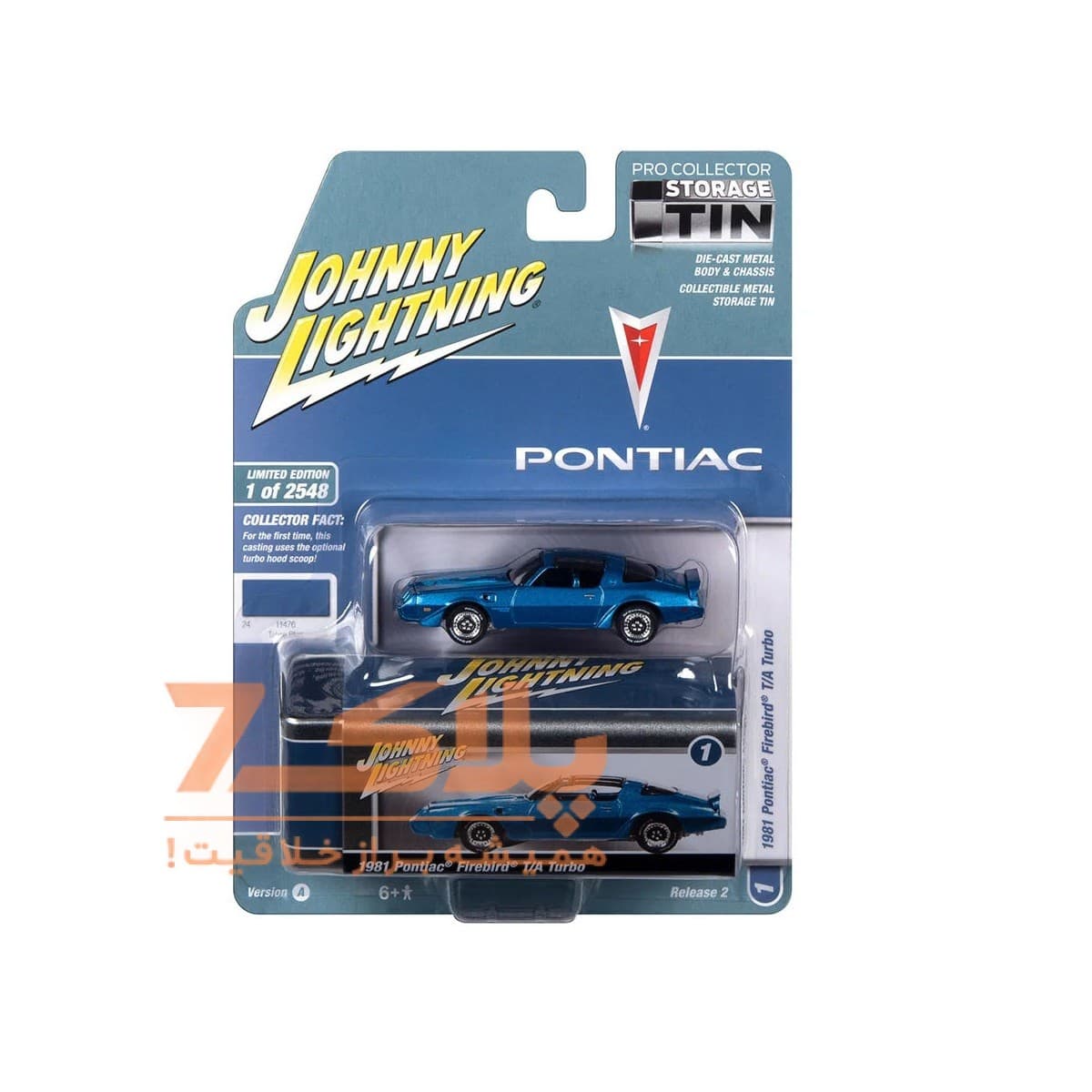 ماکت ماشین مدل Pontiac Firebird T/A 1981 JOHNNY LIGHTNING