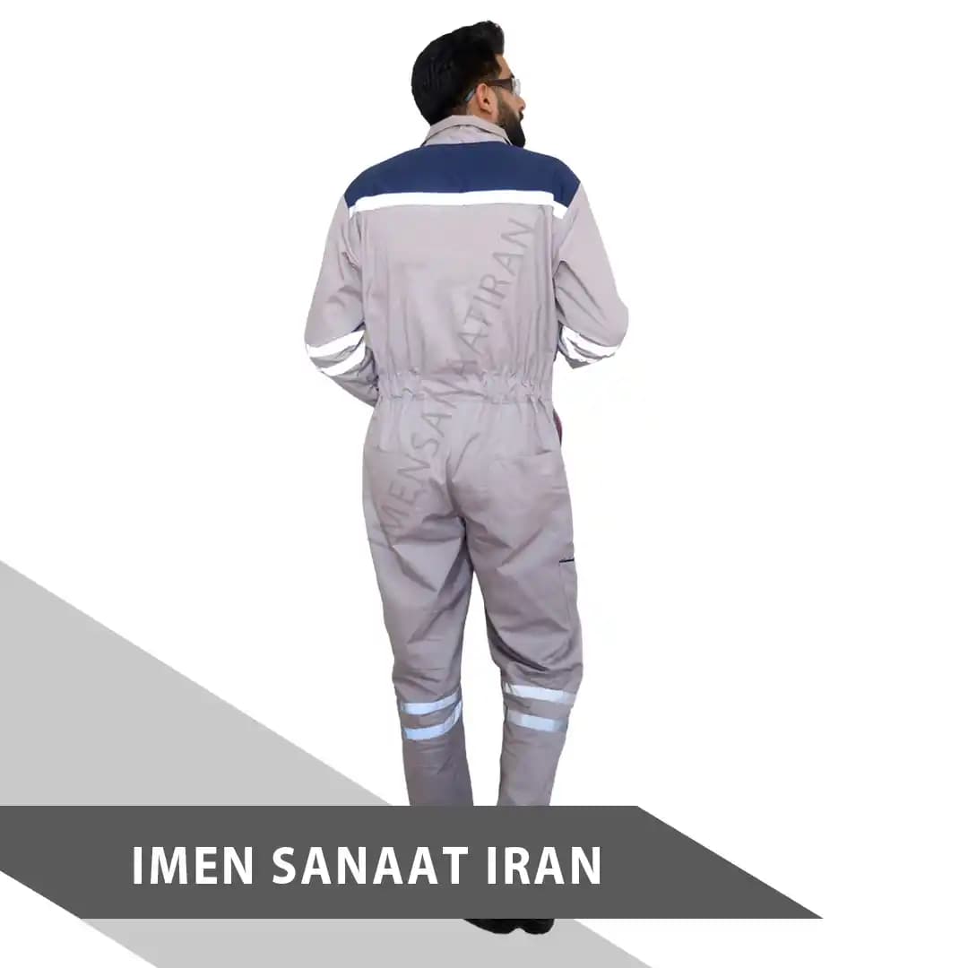 لباس کار سفارشی کد 957 ایمن صنعت — تصویر ۳
