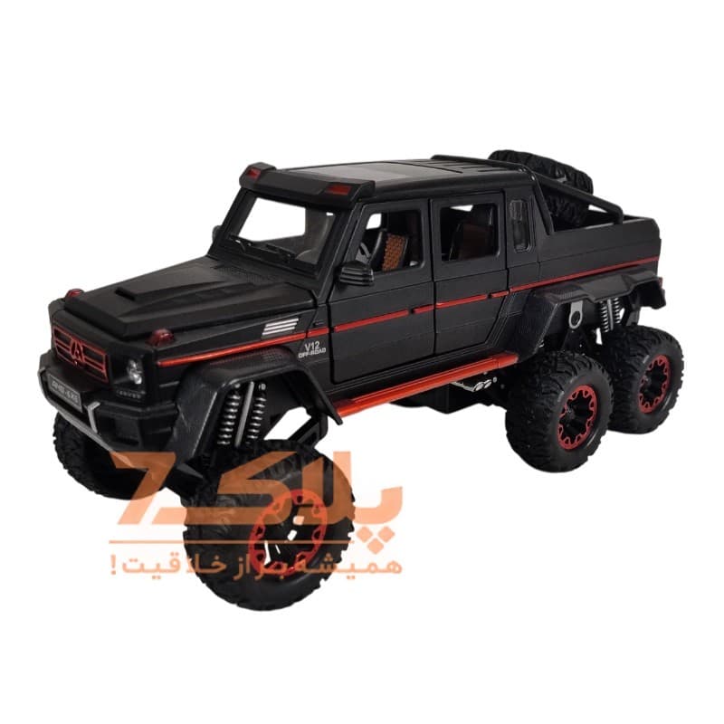 ماکت ماشین جی ال دبلیو مدل بنز BRABUS طرح AMG G63 6×6