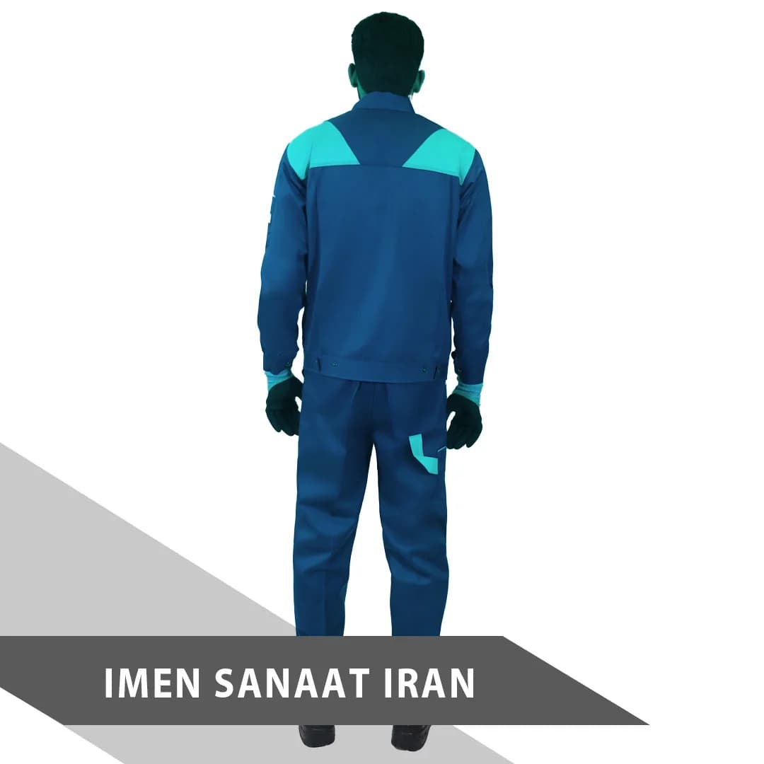 لباسکار طرح تیتان سفارشی رنگ سرمه ای کد 1021 — تصویر ۲