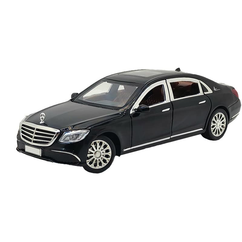 ماشین بازی ناب سل مدل فلزی چراغ دار طرح BENZ E300 — تصویر ۴
