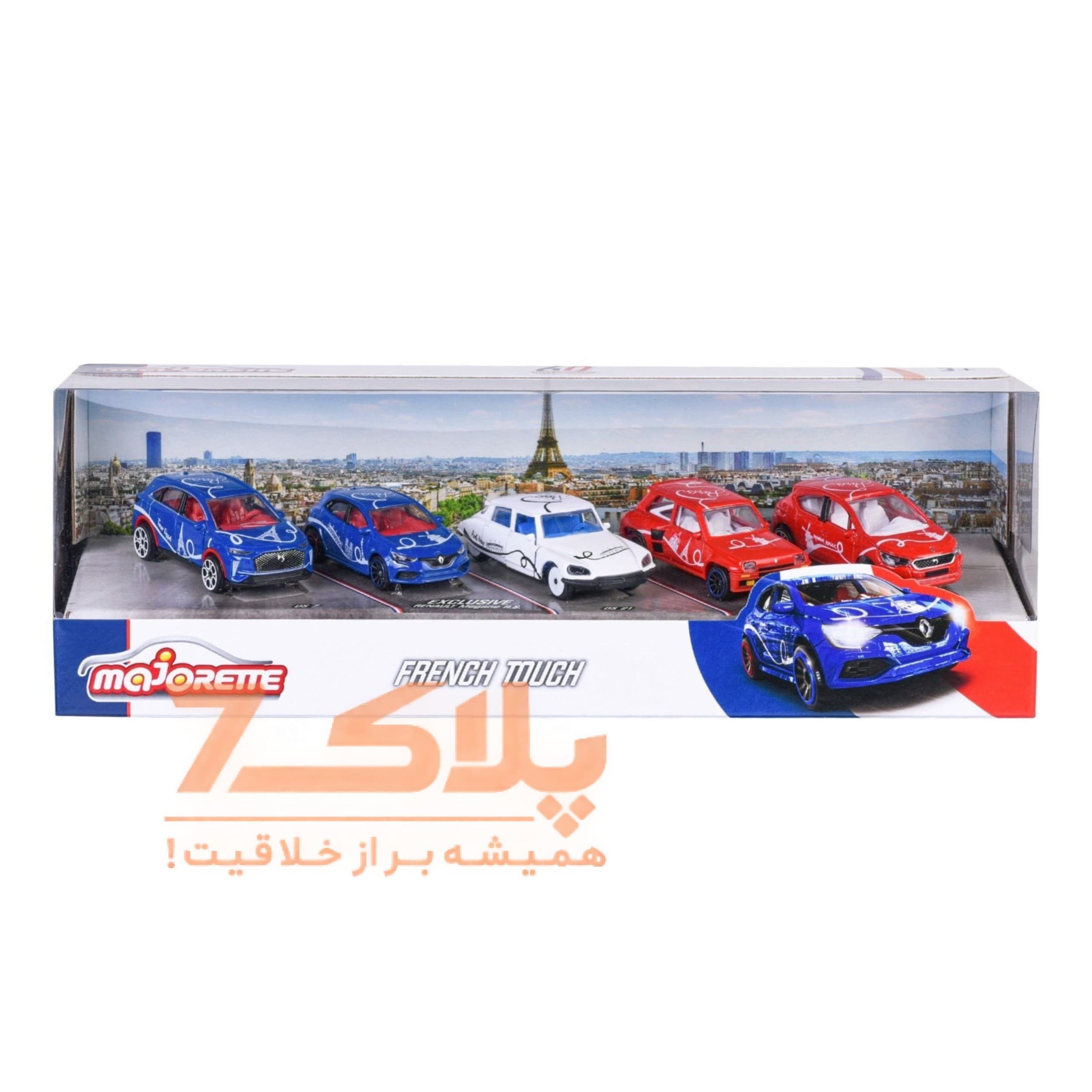 ماشین بازی ماژورت مدل French Touch بسته 5 عددی