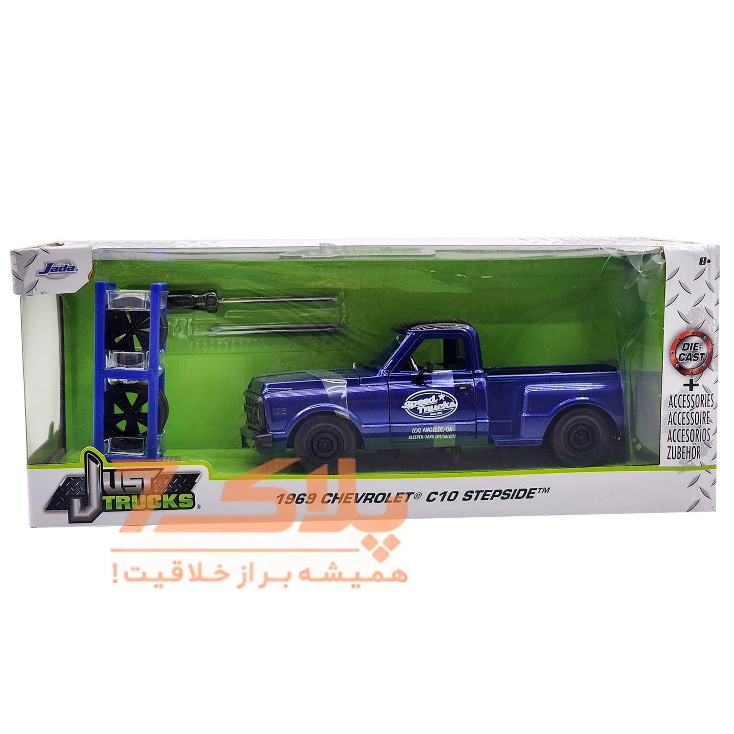 ماشین بازی جادا مدل 1969 CHEVY C10 STEPSIDE PICKUP