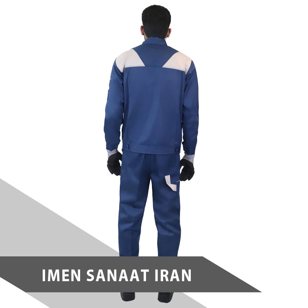 لباسکار طرح تیتان سفارشی رنگ آبی استخونی کد 1024 — تصویر ۳