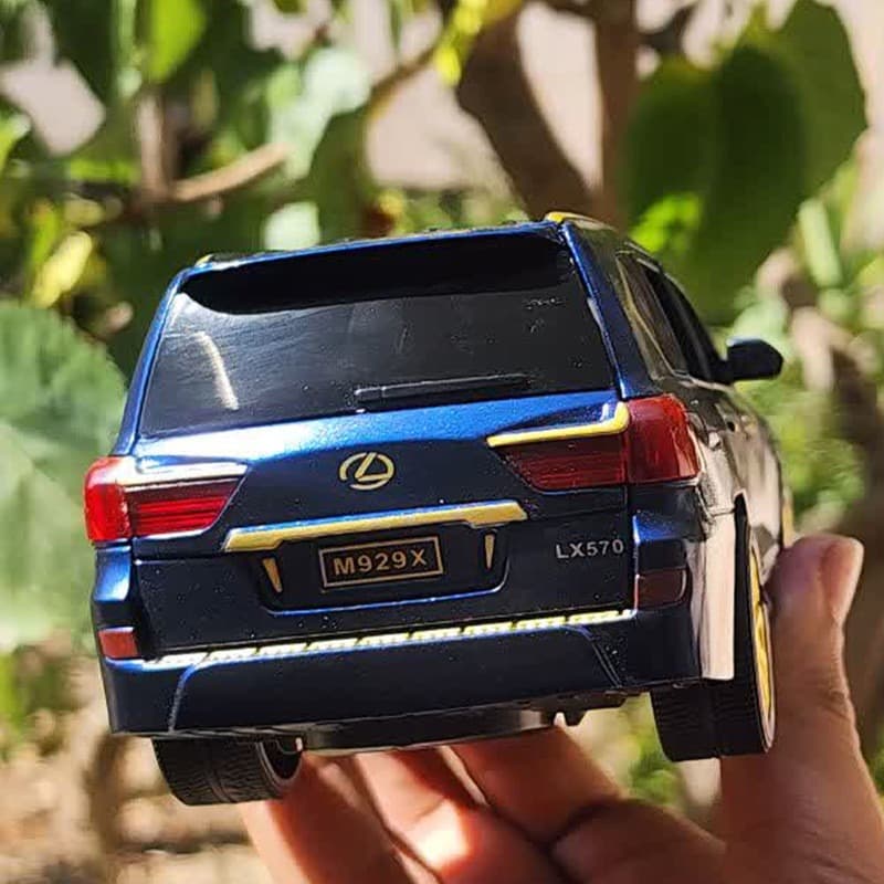 ماشین بازی ناب سل مدل فلزی 6 درب بازشو لکسوس lx570 — تصویر ۶