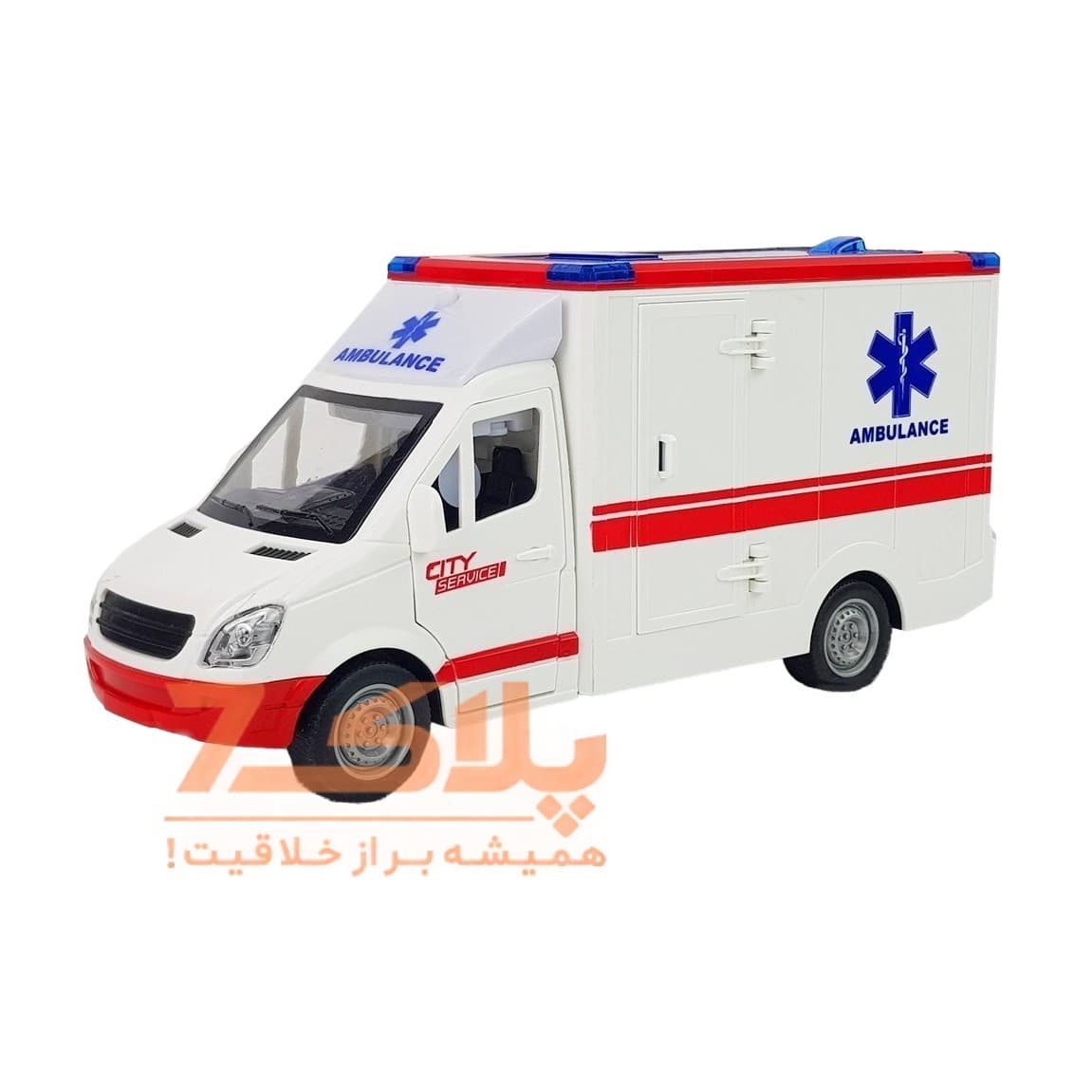 ماشین بازی مدل ون آمبولانس کد 550