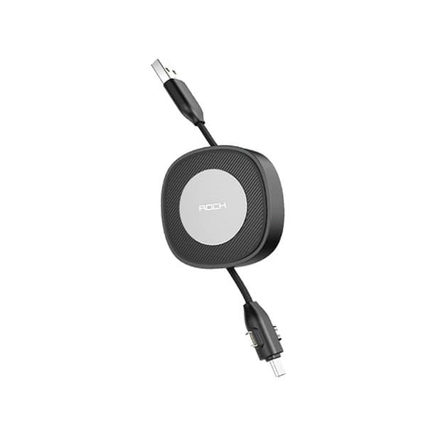 کابل تبدیل USB به لایتنینگ / USB-C / microUSB راک مدل G3 طول 1 متر — تصویر ۲