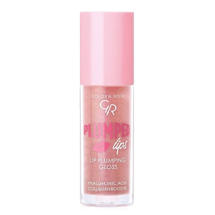 لیپ گلاس حجم دهنده گلدن رز Golden Rose شماره 206