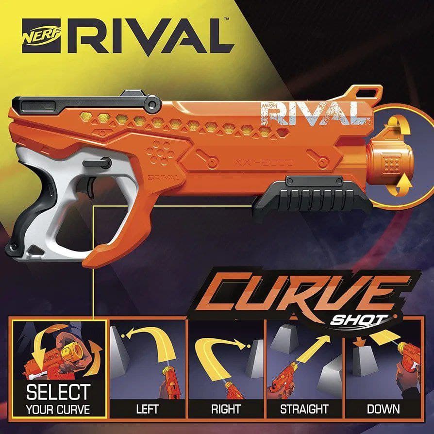 اسلحه (تفنگ) نرف مدل NERF RIVAL XXL2000 تیر توپی — تصویر ۷