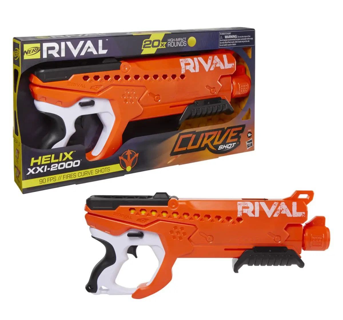 اسلحه (تفنگ) نرف مدل NERF RIVAL XXL2000 تیر توپی — تصویر ۹