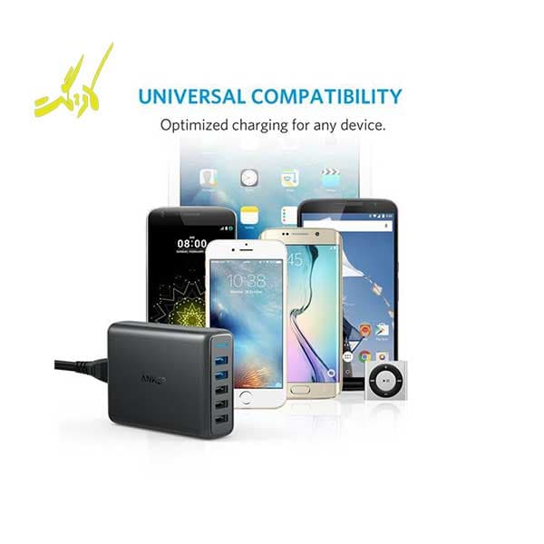 شارژر دیواری انکر مدل A2054 PowerPort Speed5 — تصویر ۹