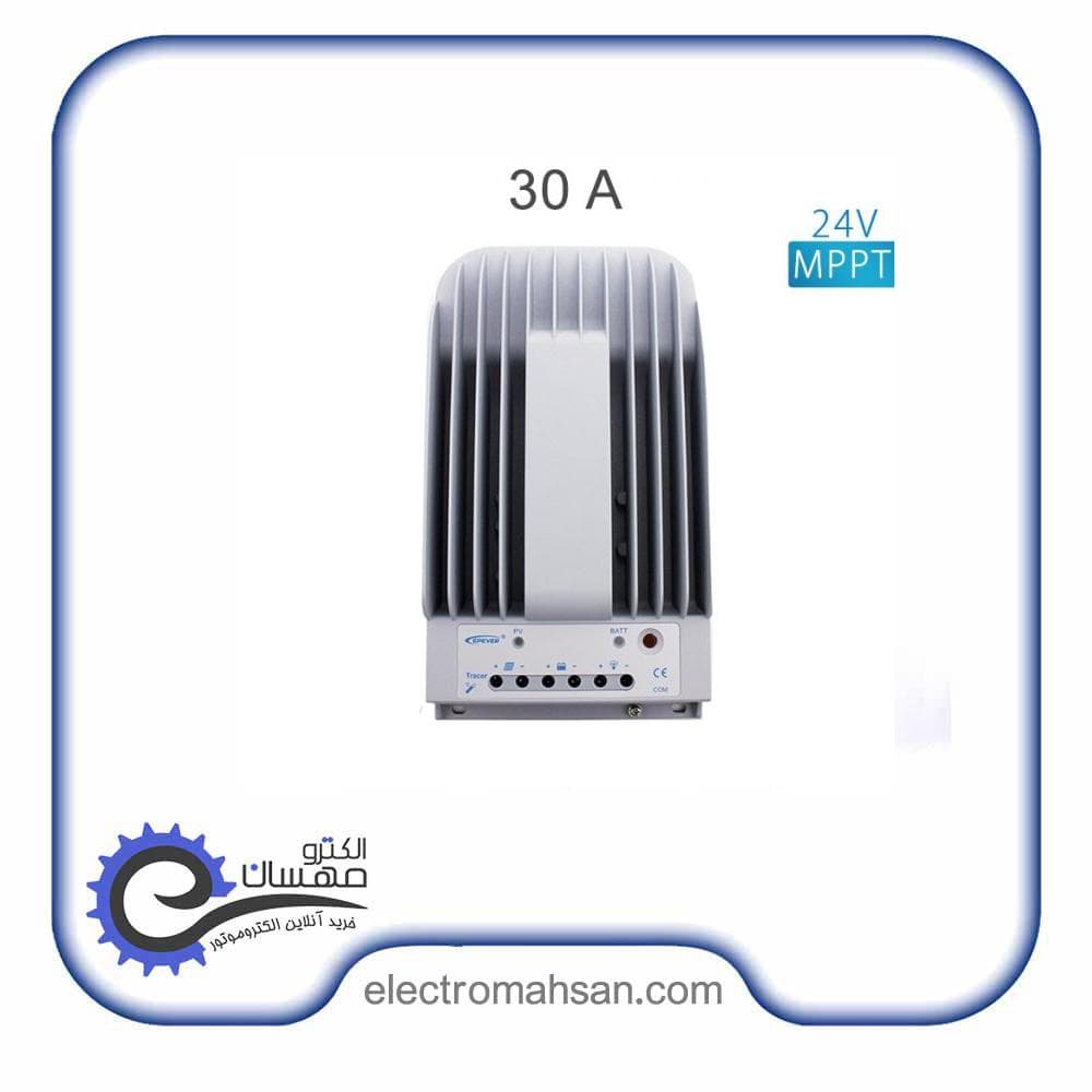 شارژ کنترلر خورشیدی ای پی اور 30آمپر 24 ولت مدل Tracer3215BN سری MPPT