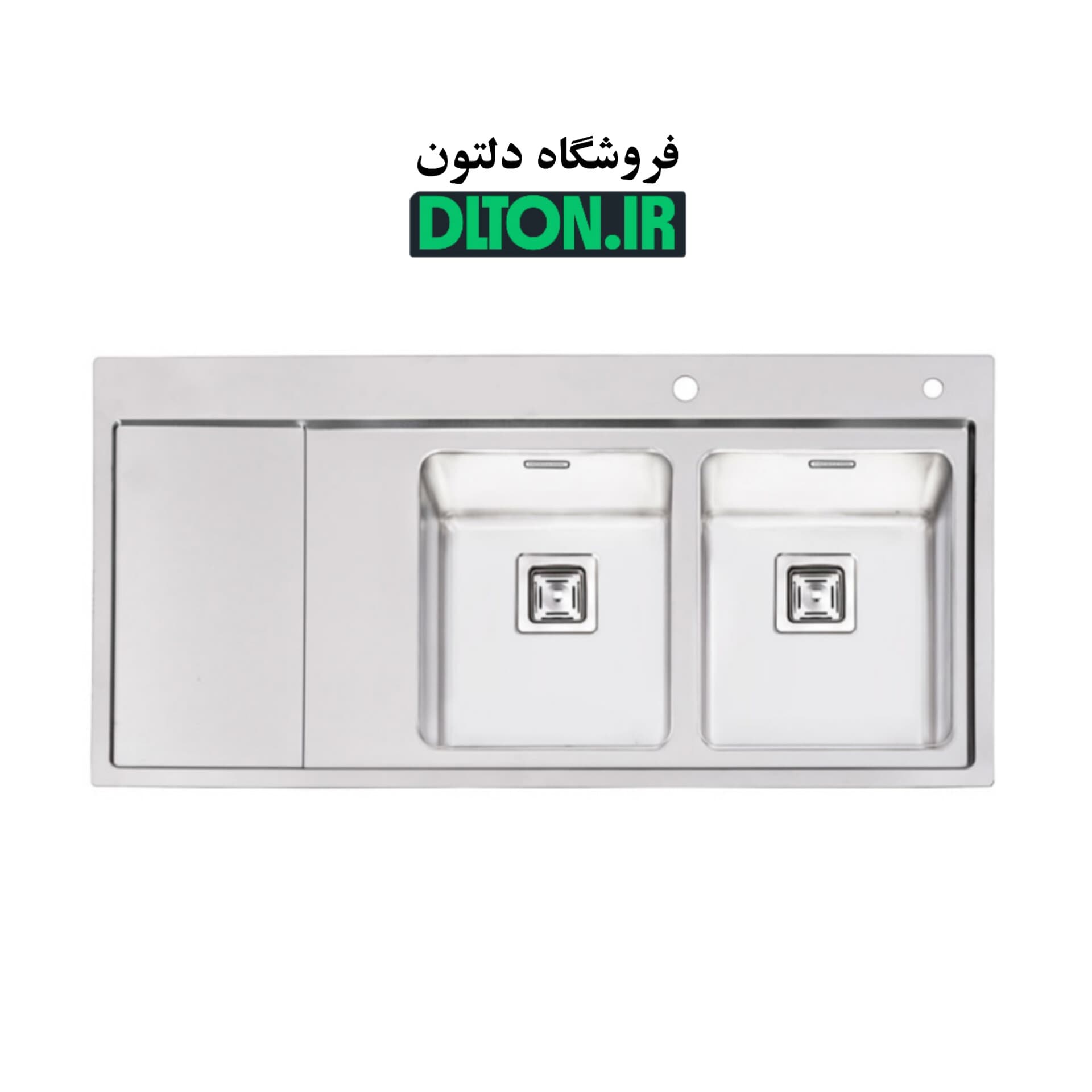 سینک پرنیان استیل ps 1216 توکار