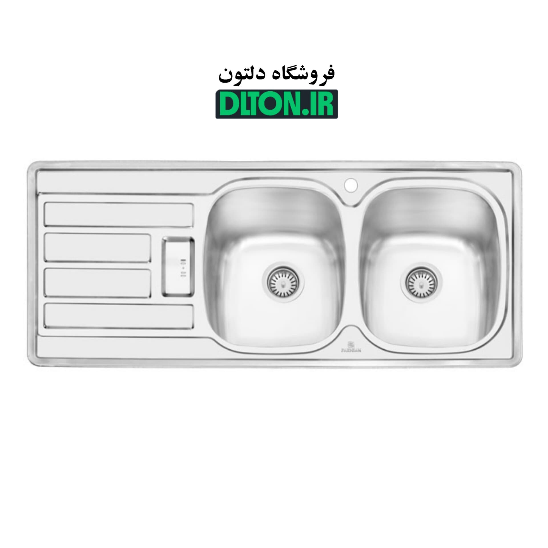 سینک پرنیان استیل Ps 1201 توکار